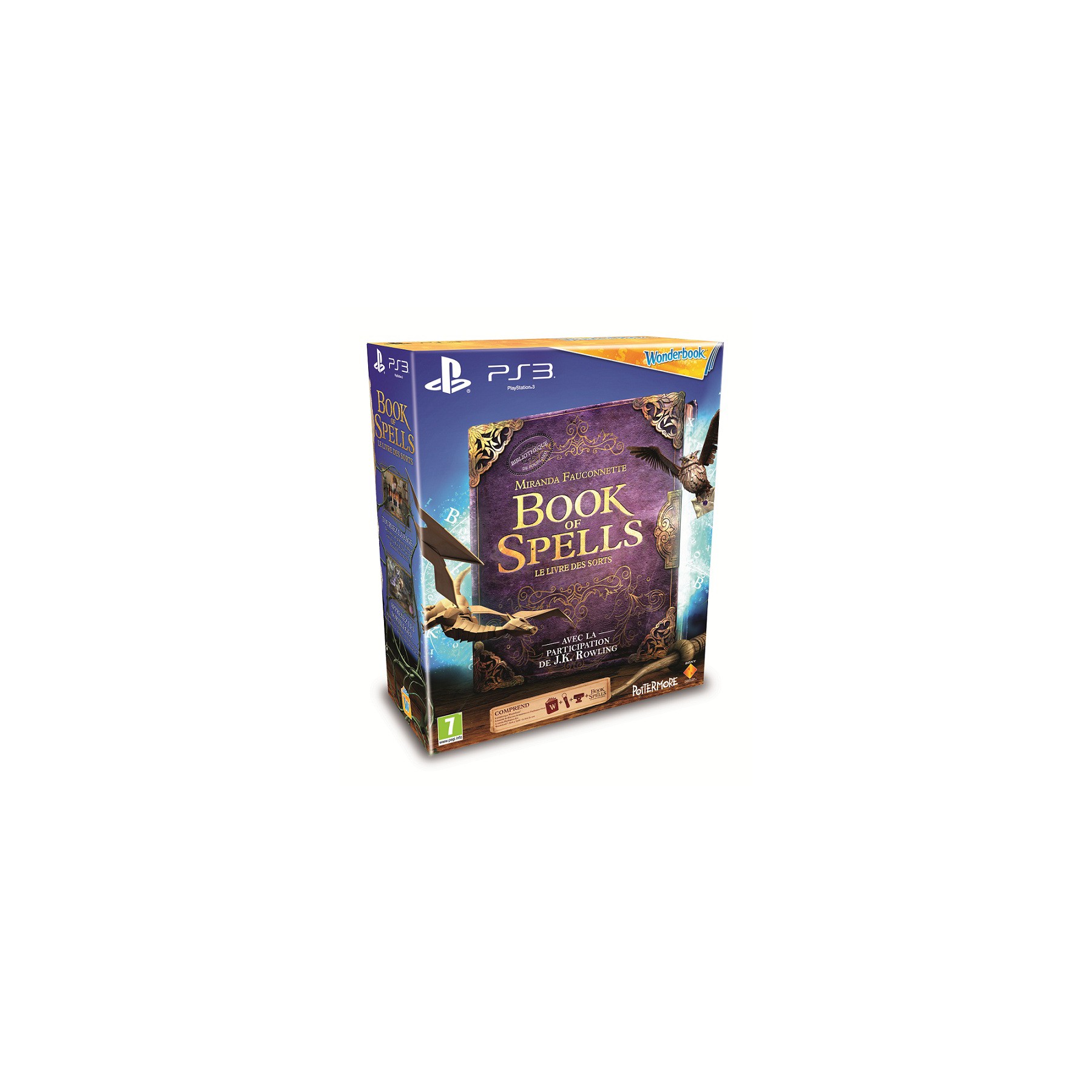 Jeu PS3 SONY Book of Spells + Wonderbook + Pack Reconditionné
