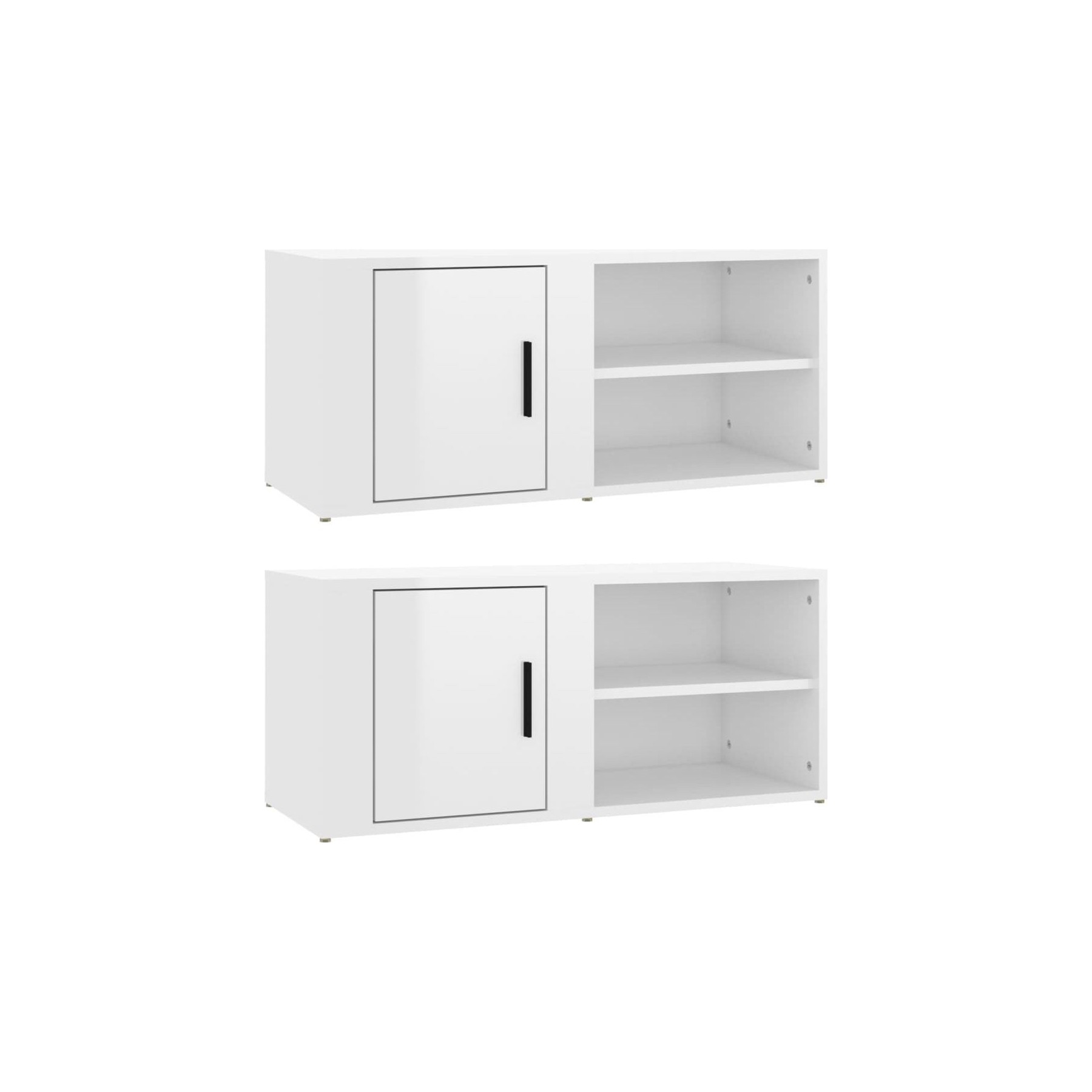 Meuble TV HELLOSHOP26 Meubles TV multimédia étagère télévision