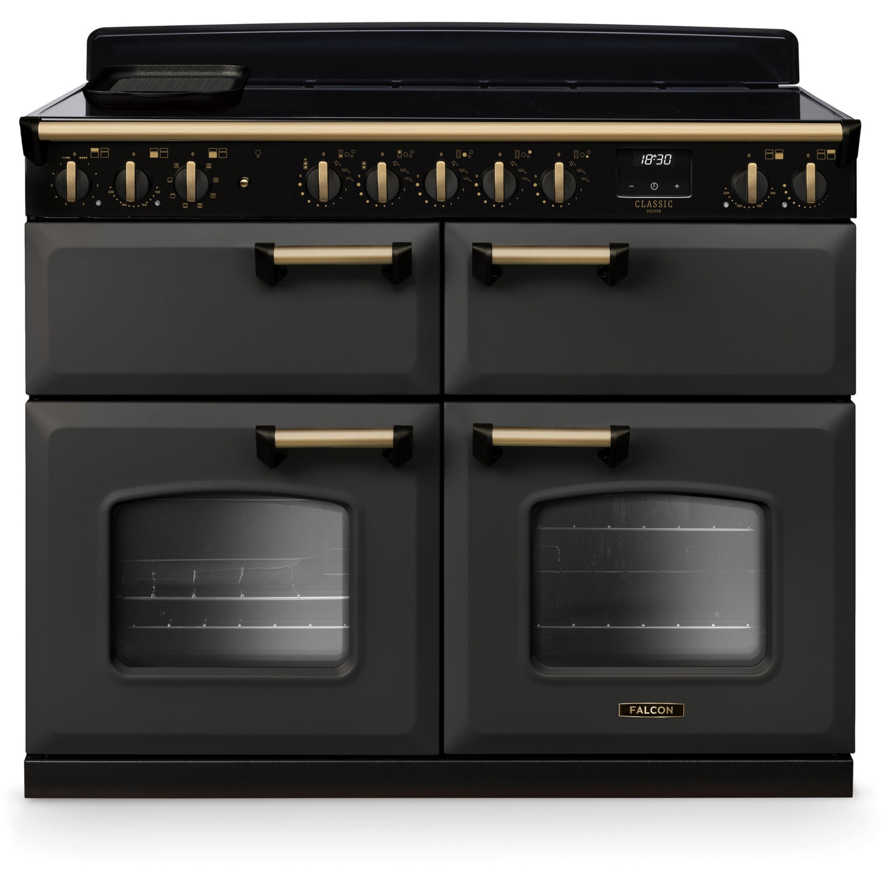 Piano de cuisson induction FALCON NGC TAB IND 110 CM ARDOISE LAITON ANTIQU
