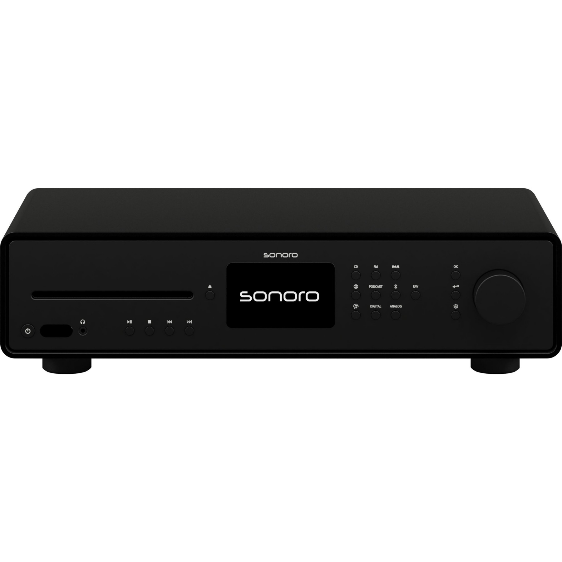 Amplificateur HiFi SONORO MAESTRO Quantum Noir mat