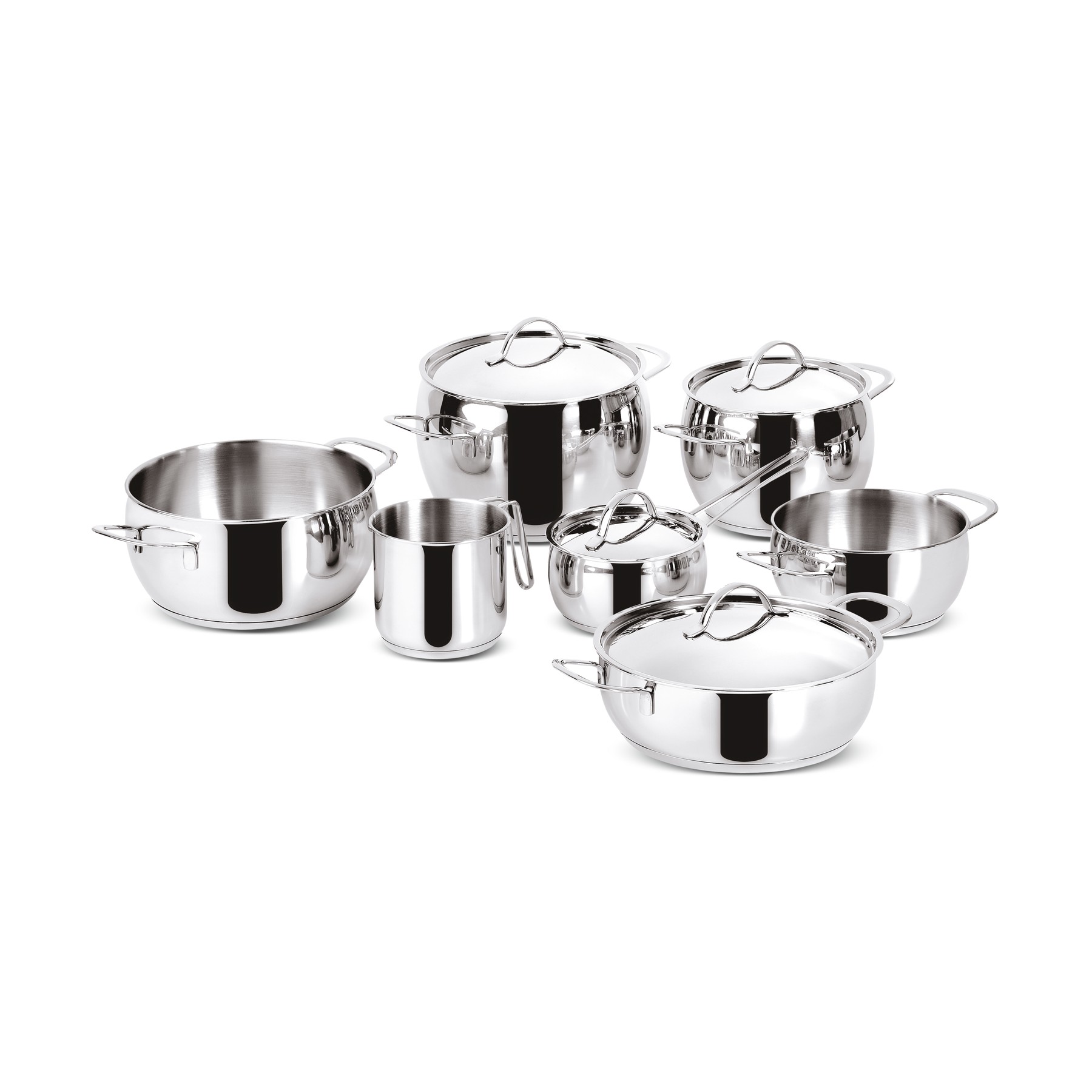 Batterie de cuisine LAGOSTINA Euforia 11 pieces inox