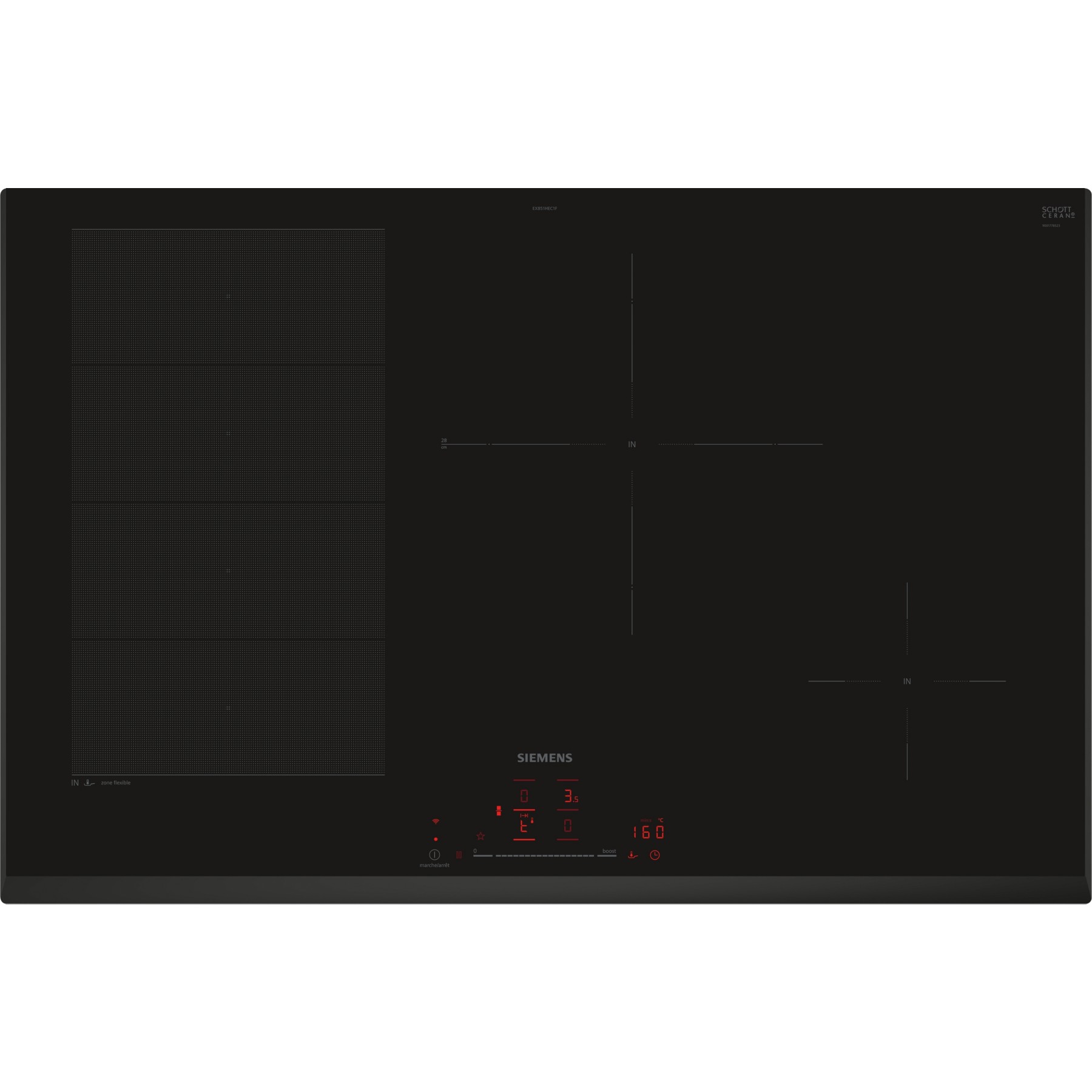 Plaque induction SIEMENS EX851HEC1F
