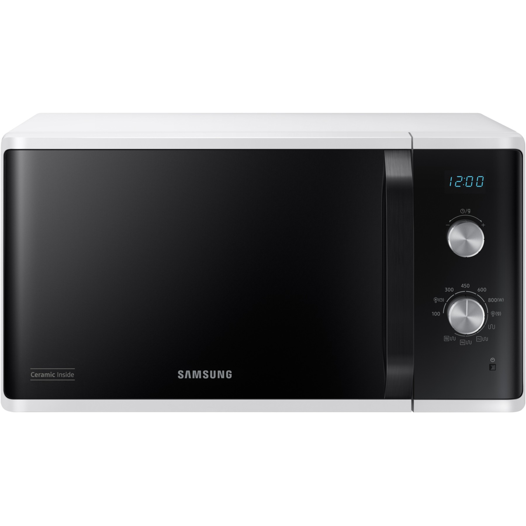 Micro ondes grill SAMSUNG MG23K3614AW blanc