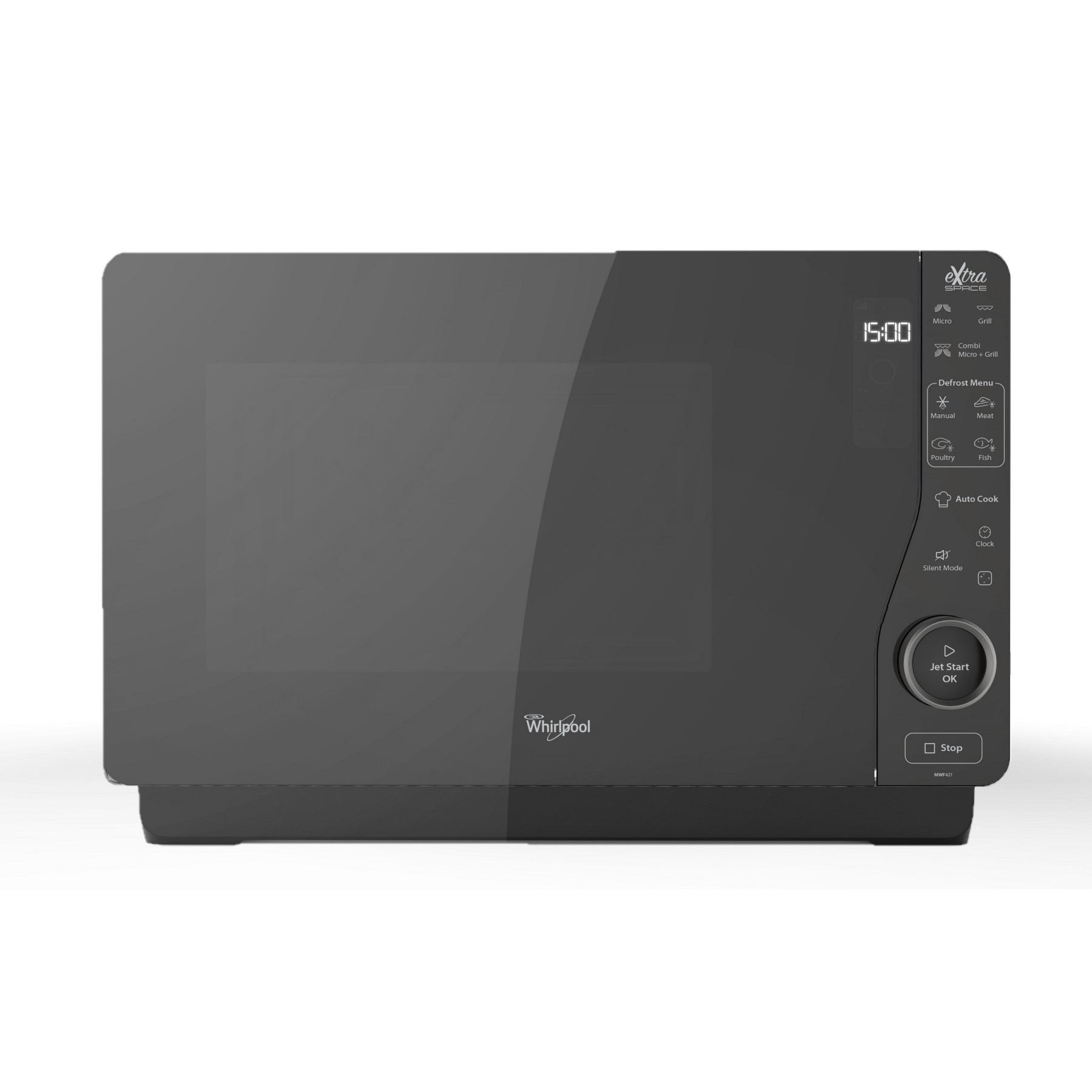 Micro ondes grill WHIRLPOOL MWF421SL ExtraSpace