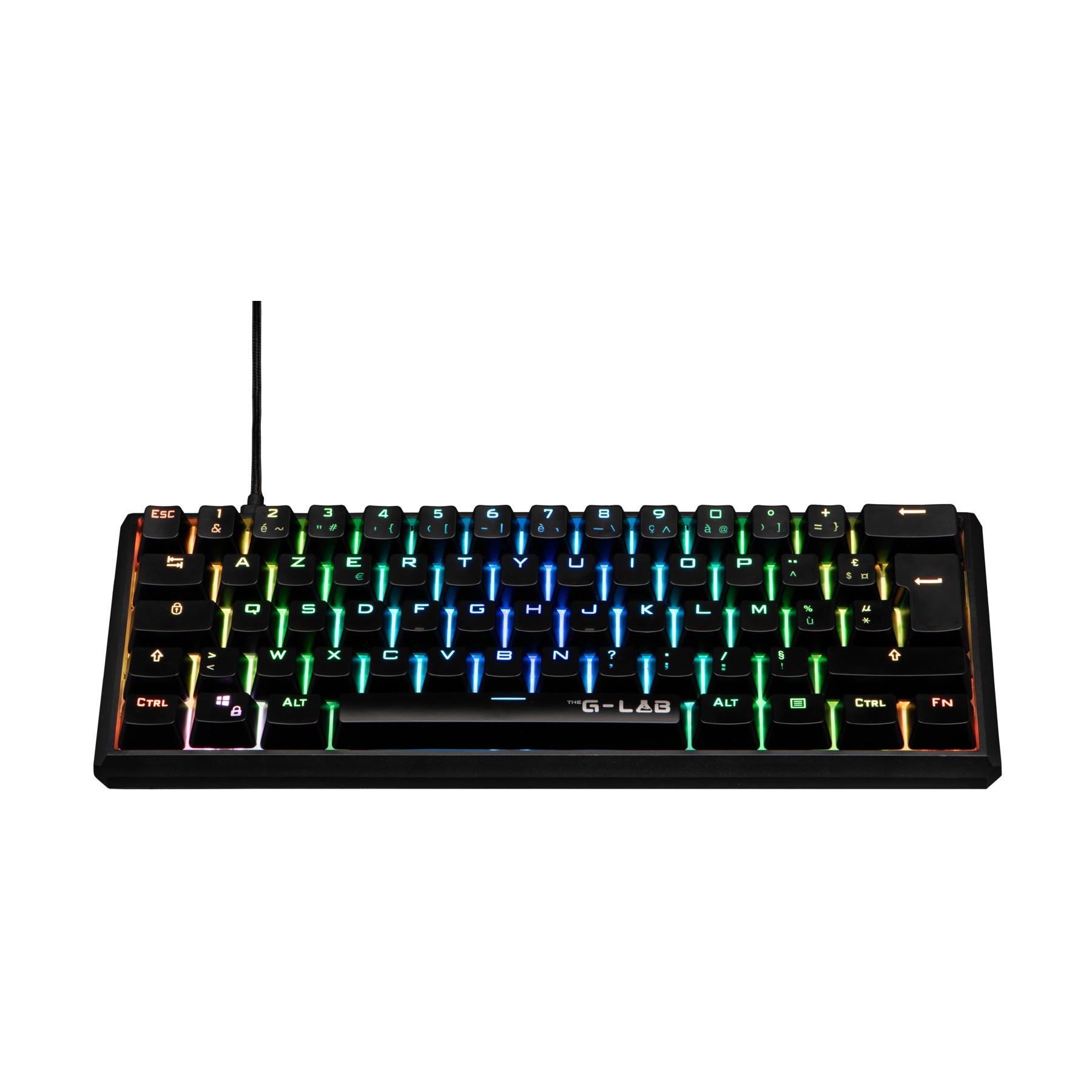 Clavier gamer THE G-LAB KEYZ THALLIUM FR