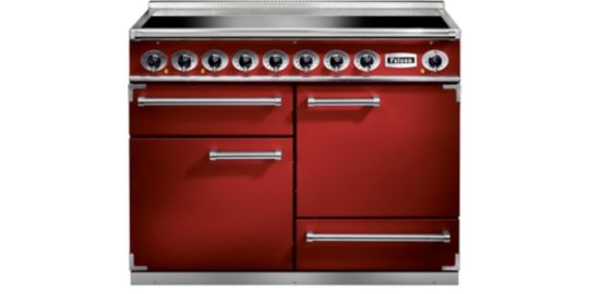 Piano de cuisson induction FALCON Semi Pro DELUXE 110 ROUGE CERISE NICKEL