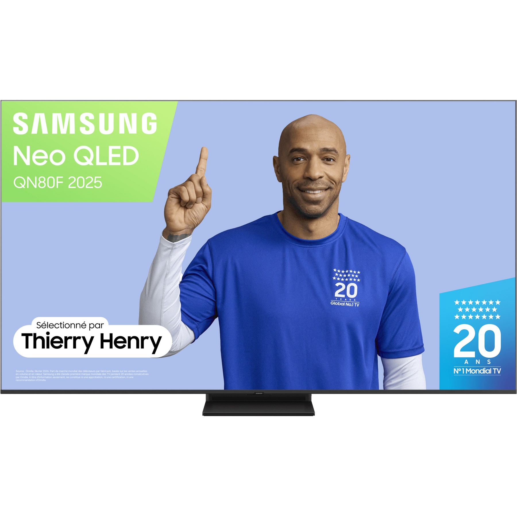 TV Mini LED SAMSUNG NeoQLED TQ85QN80F 4K AI 2025