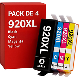 Cartouche d'encre SHOP-STORY Pack de Cartouches Compatibles HP 920 XL