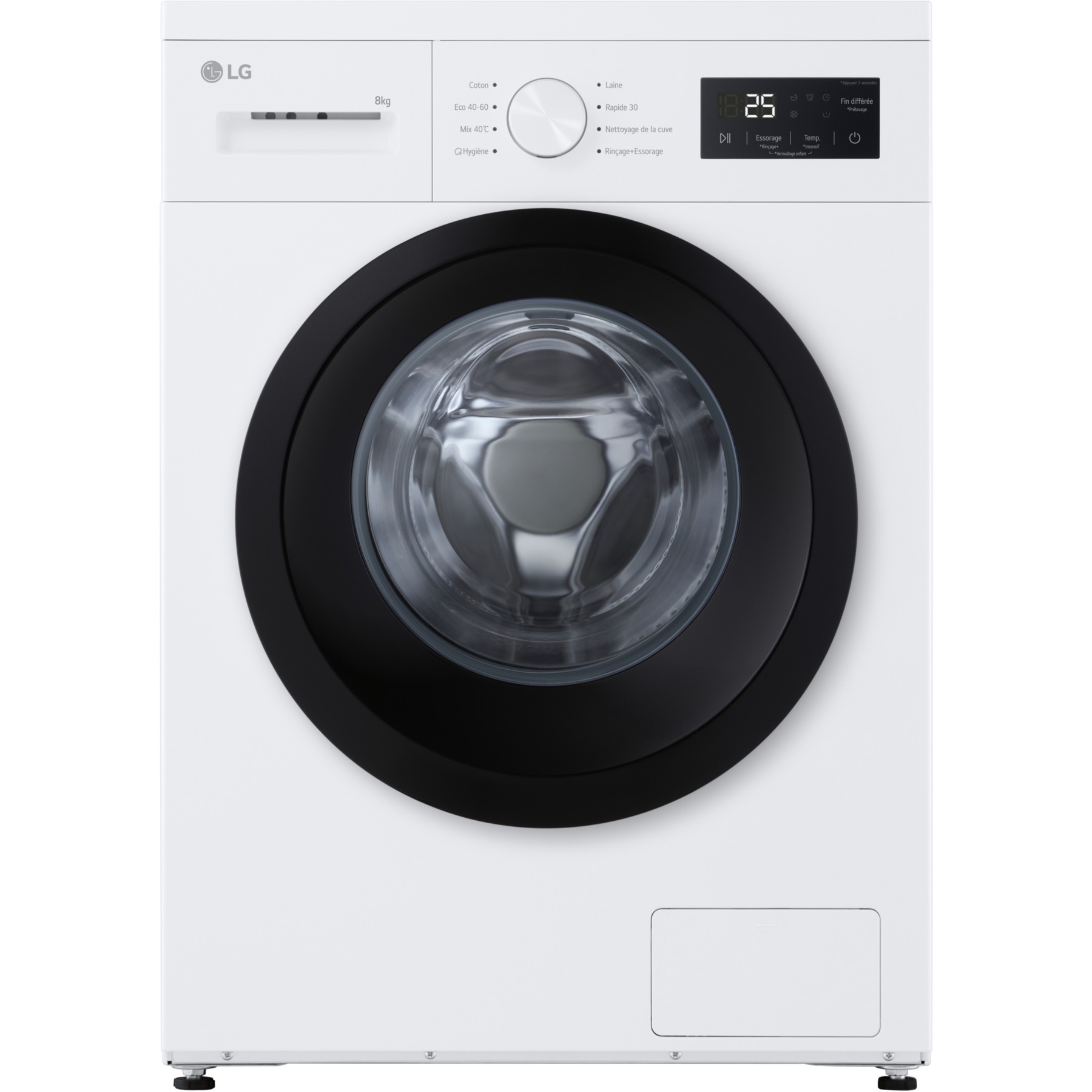 Lave linge compact LG F84N15WHS