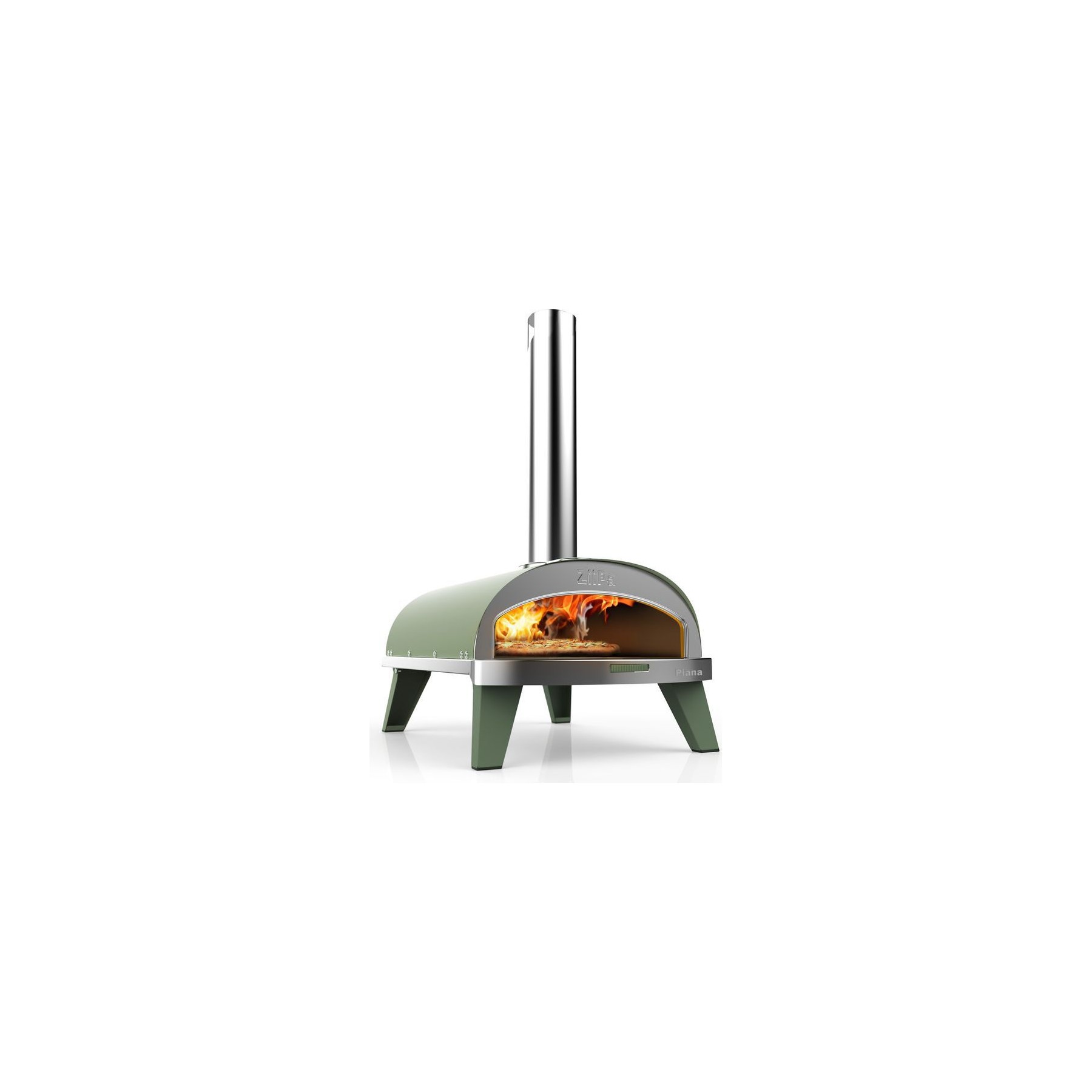 Four à pizza pellet ZIIPA PIANA à pellets 30 cm - Eucalyptus