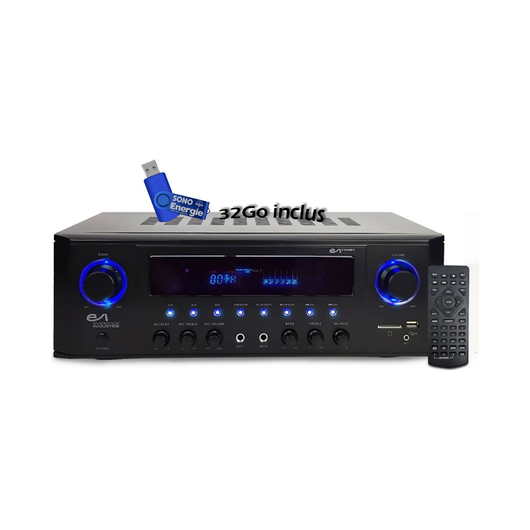 Pack sono EVIDENCE ACOUSTICS EA-5160-BT+ clé USB