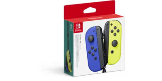 Manette NINTENDO Paire de Manettes Joy-Con Bleu/Jaune