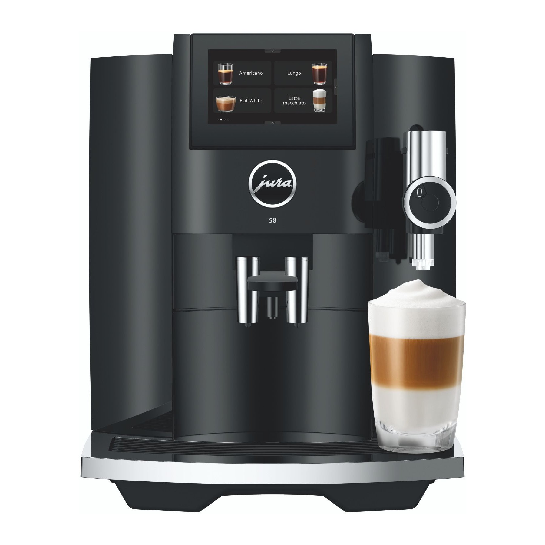 Expresso Broyeur JURA S8 Piano Black (EB)