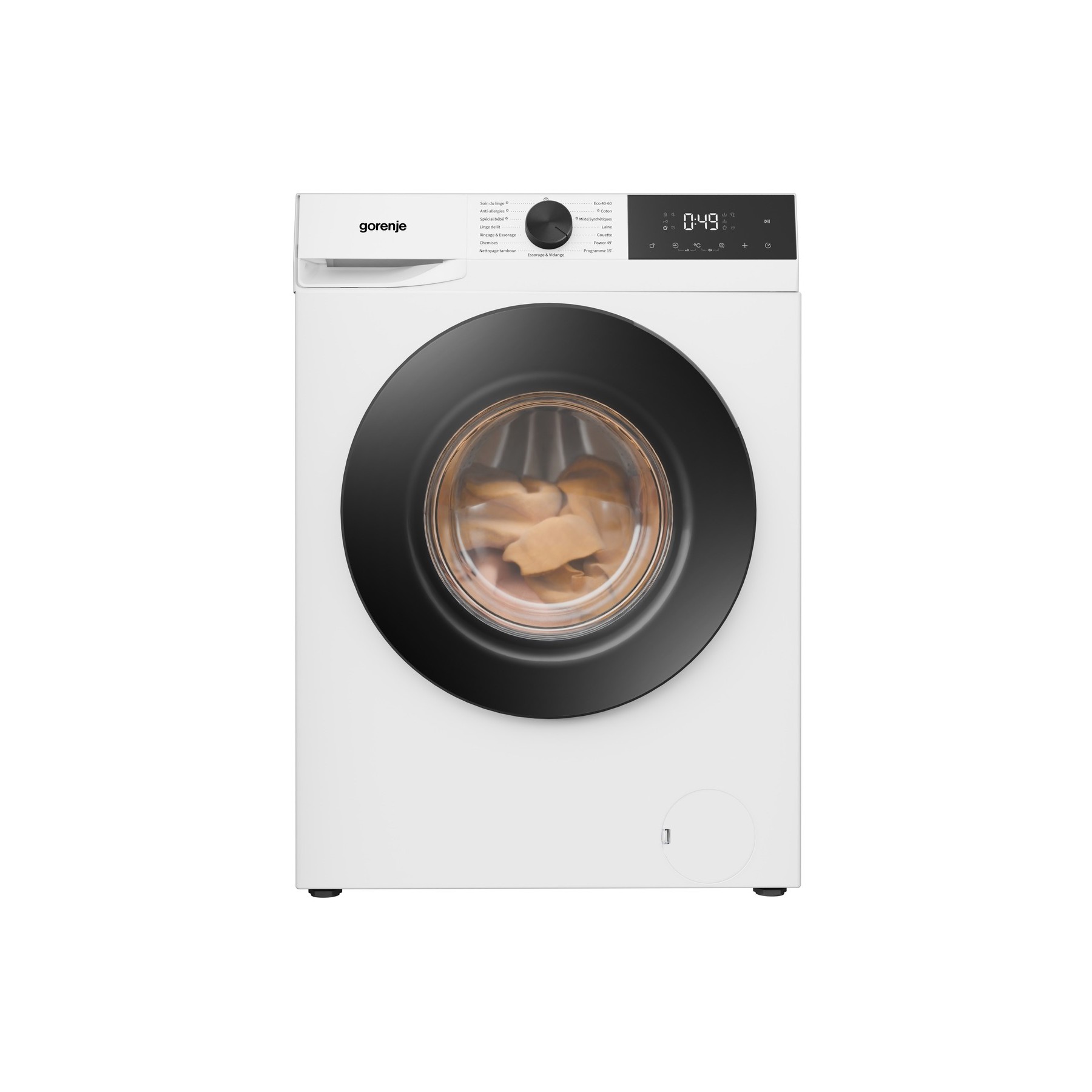 Lave linge hublot GORENJE WG2P114A22 - 11 kg - 1400 tr/min - Classe A - Moteur induction