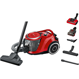 Aspirateur sans sac BOSCH Pro animal rouge BGS41PET1