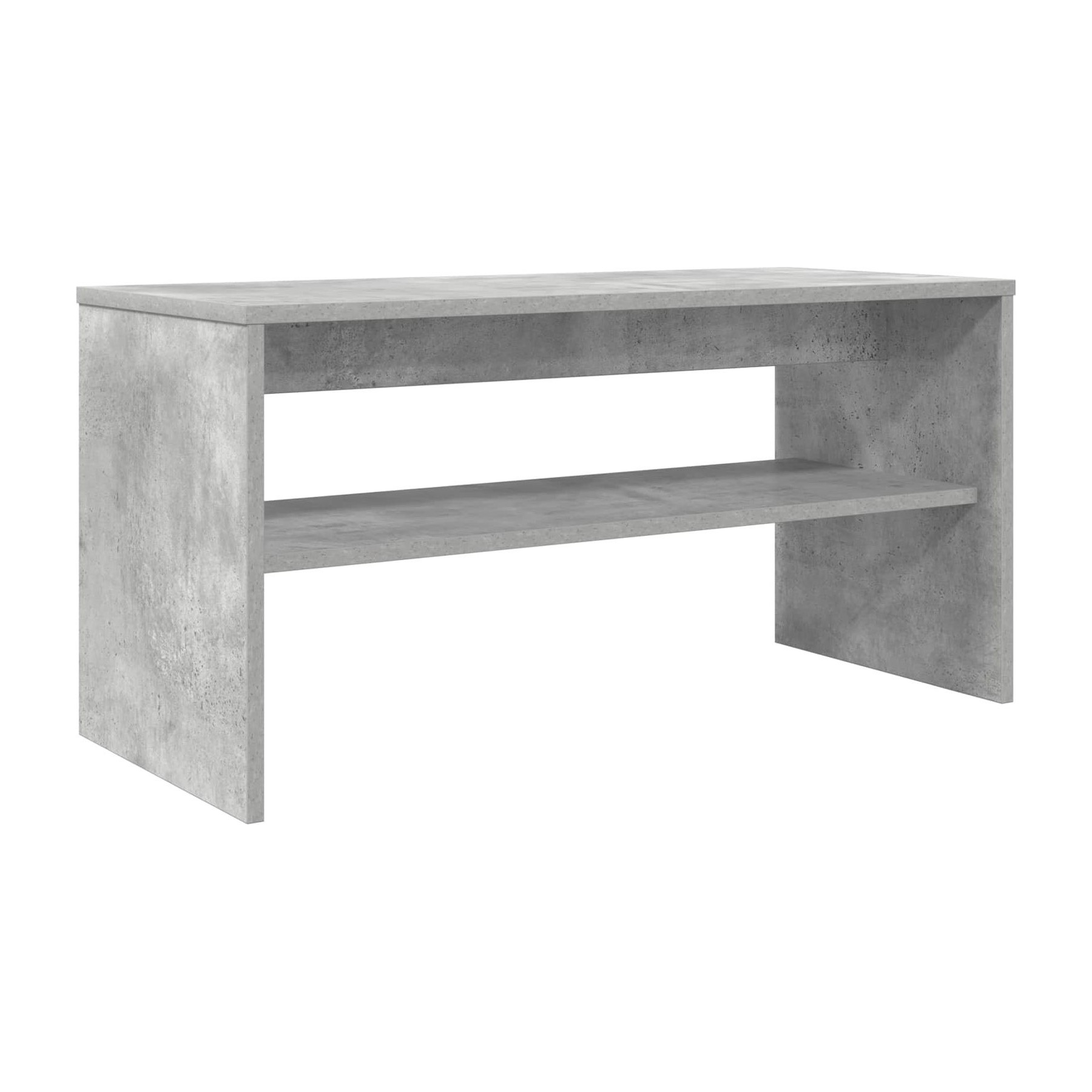 Meuble TV HELLOSHOP26 Meuble TV moderne rectangulaire avec ran