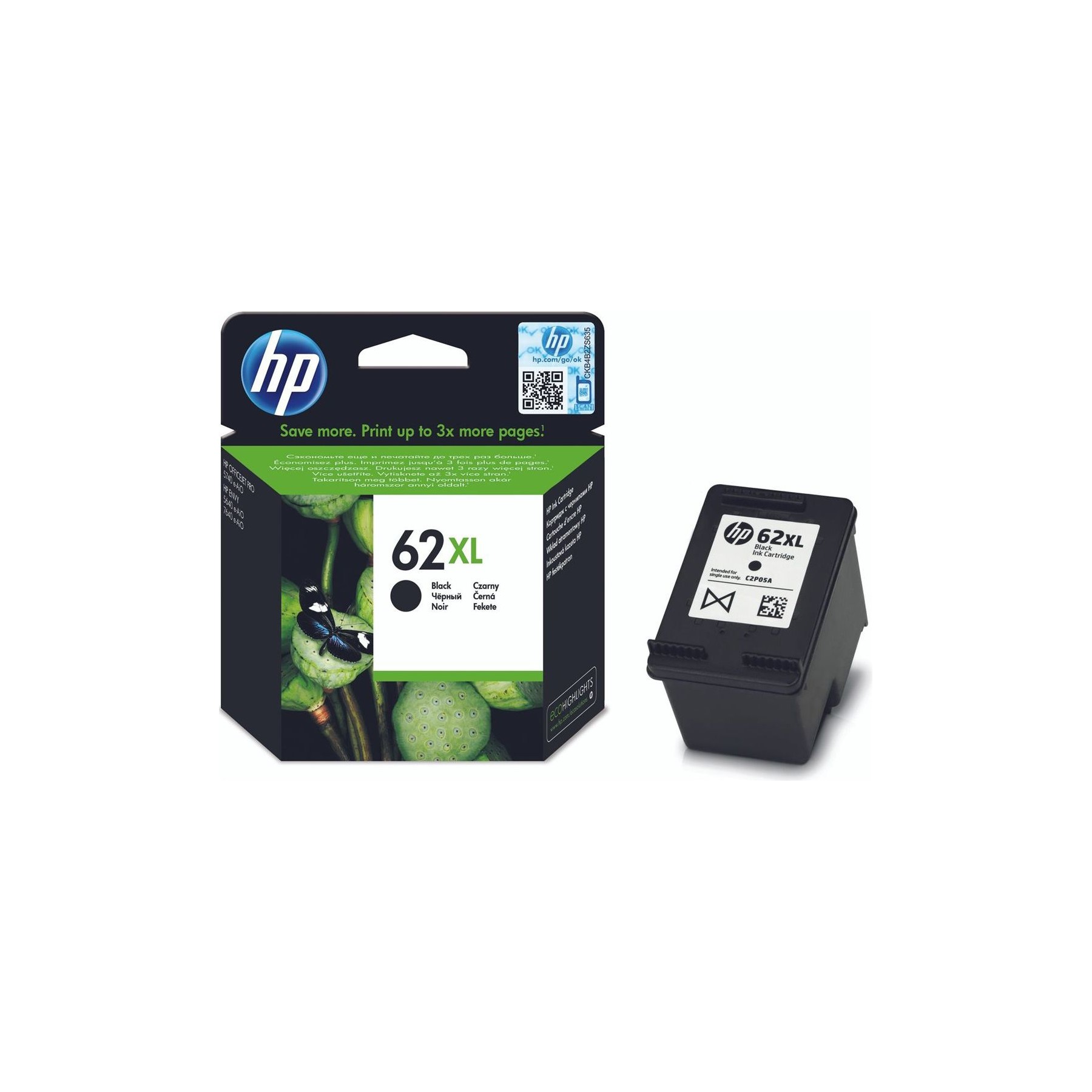 Cartouche d'encre HP C2P05AE#UUS