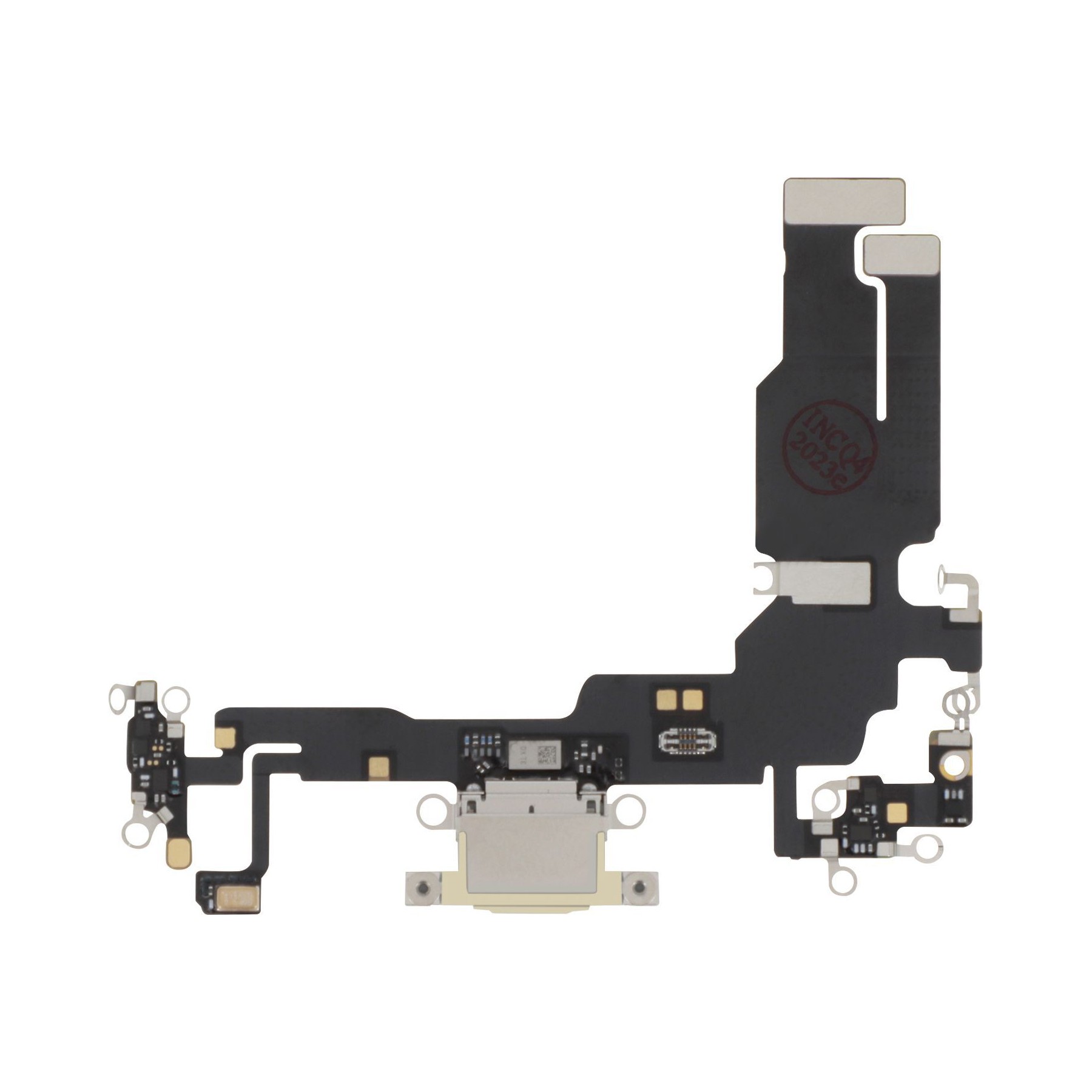Pièce détachée AVIZAR Connecteur de Charge iPhone 15 Jaune