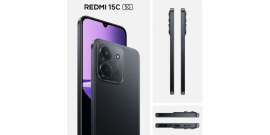 Smartphone XIAOMI Redmi 15C 256Go Noir 5G