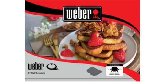 Plancha pour barbecue WEBER Q2100N 3400864