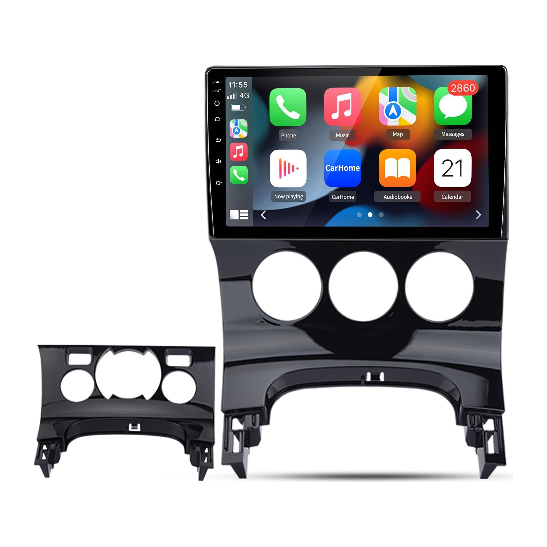 Autoradio connecté JUNSUN pour PEUGEOT 3008 2009-2015 64G Carplay