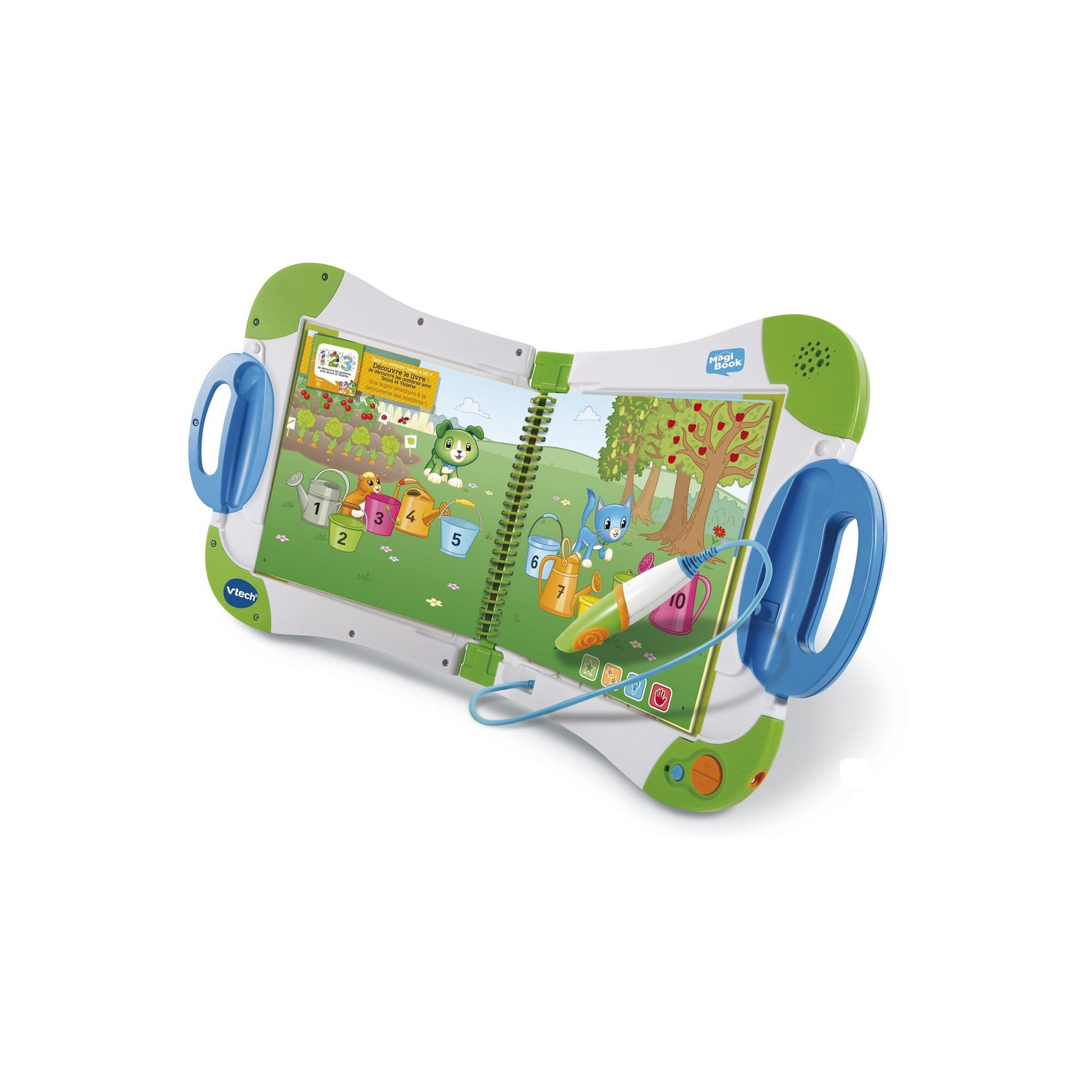Lecteur interactif VTECH MagiBook Starter pack vert