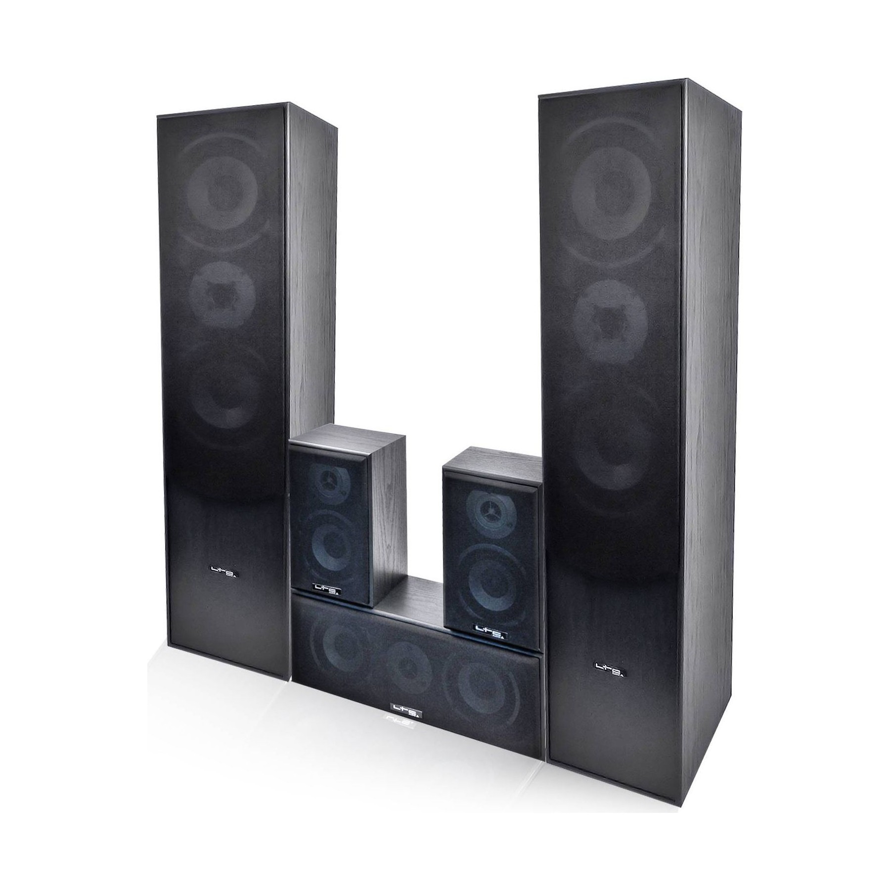 Pack enceinte Home Cinéma LTC Ensemble 5 enceintes E1004 noire Hifi /