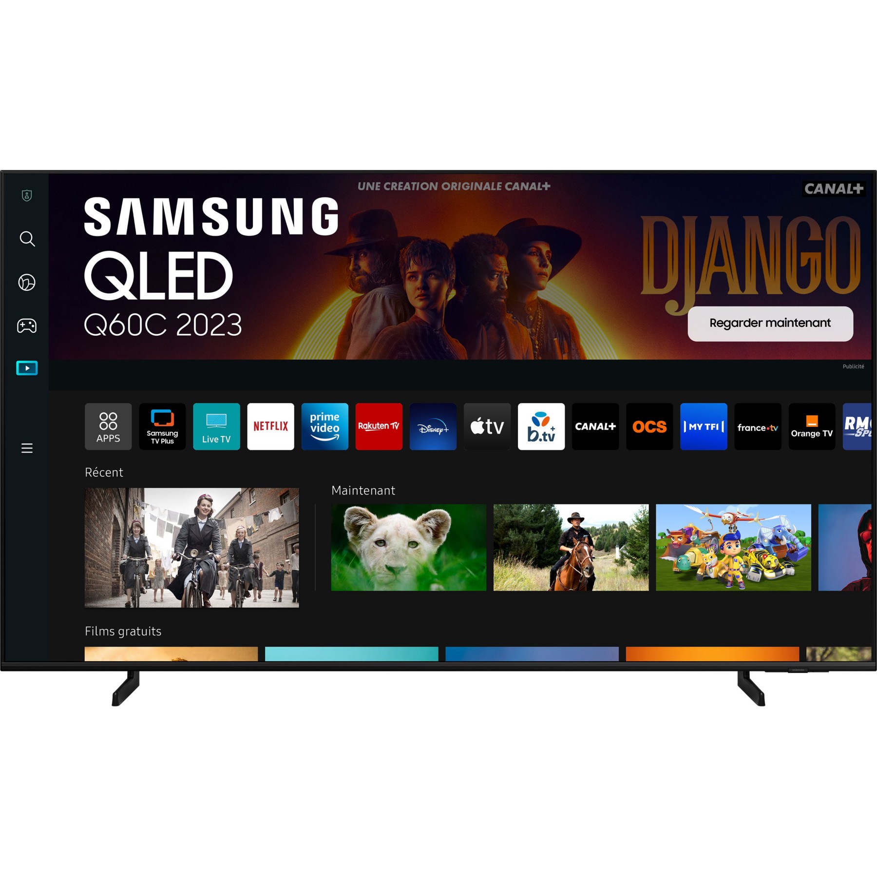 TV QLED SAMSUNG TQ55Q60C Reconditionné