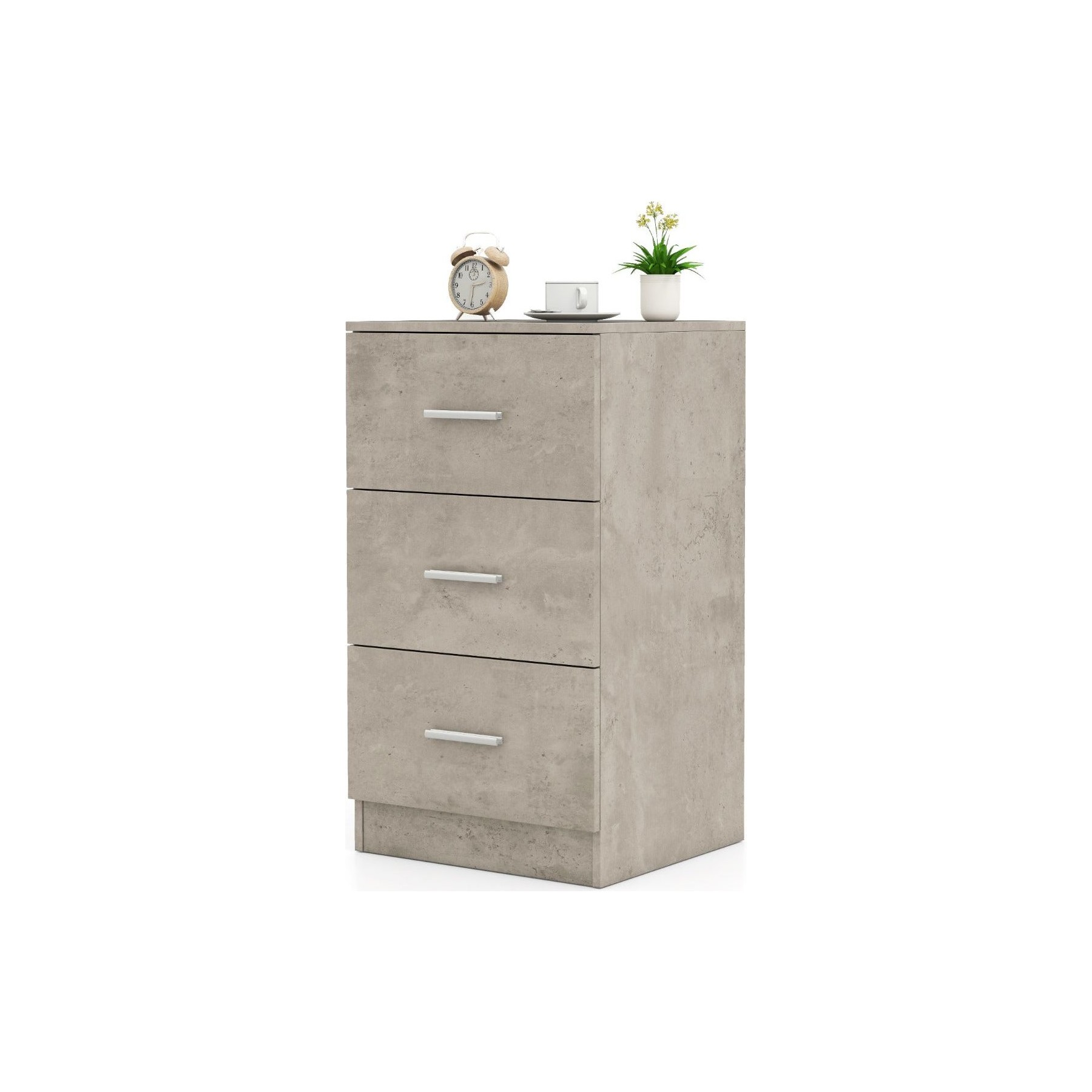 Armoire HELLOSHOP26 Caisson de bureau avec 3 tiroirs de rang