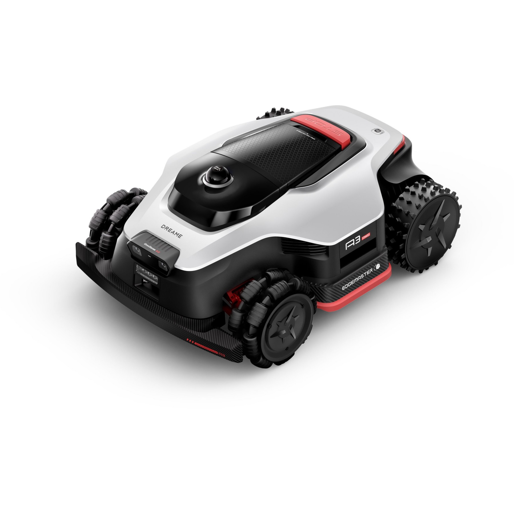 Robot tondeuse DREAME A3 AWD Pro 3500 sans fil périphérique, 3500 m² de superficie, fortes pentes jusqu'à 80%