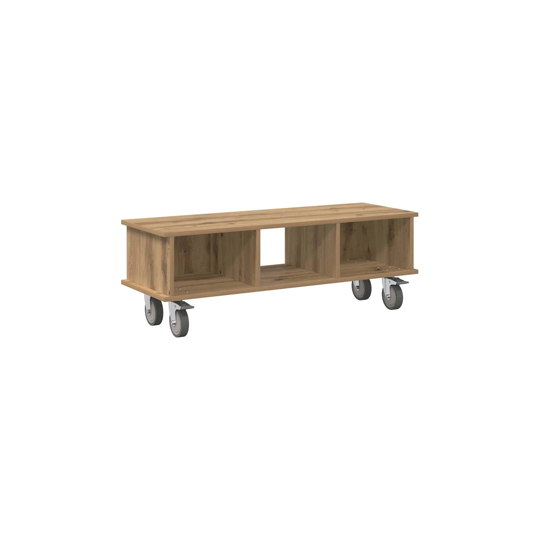 Meuble TV HELLOSHOP26 Meuble TV rectangulaire fonctionnel salo