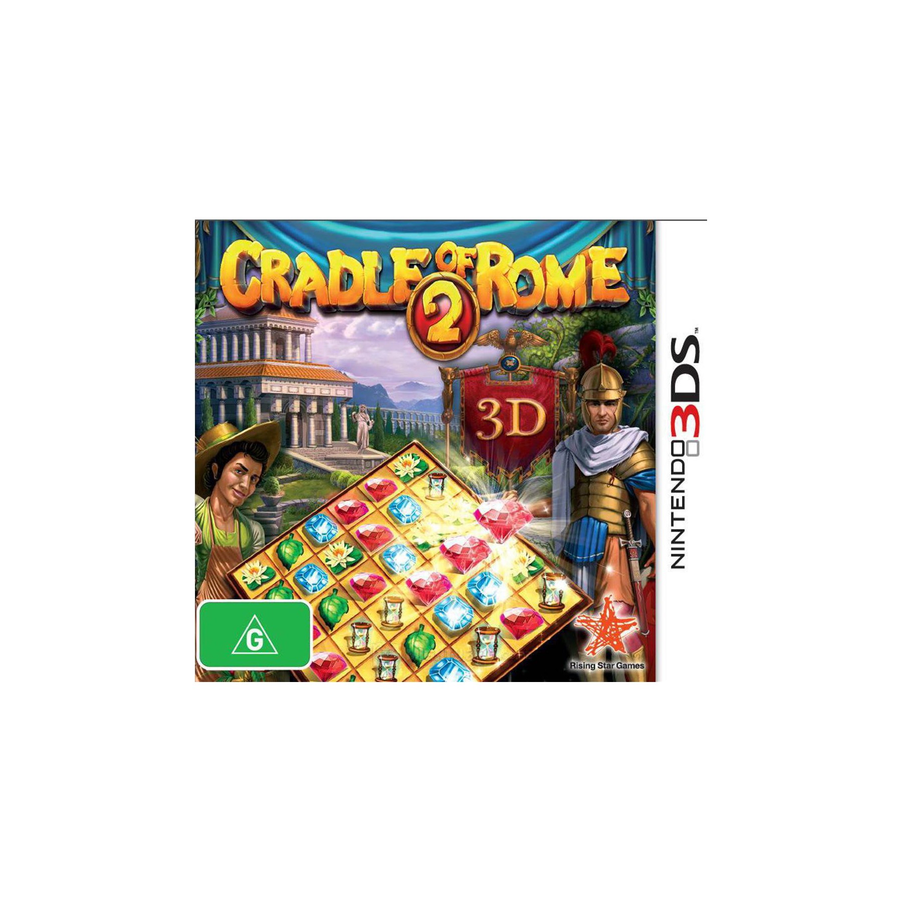 Jeu 3DS JUST FOR GAMES Cradle of Rome 2  3DS