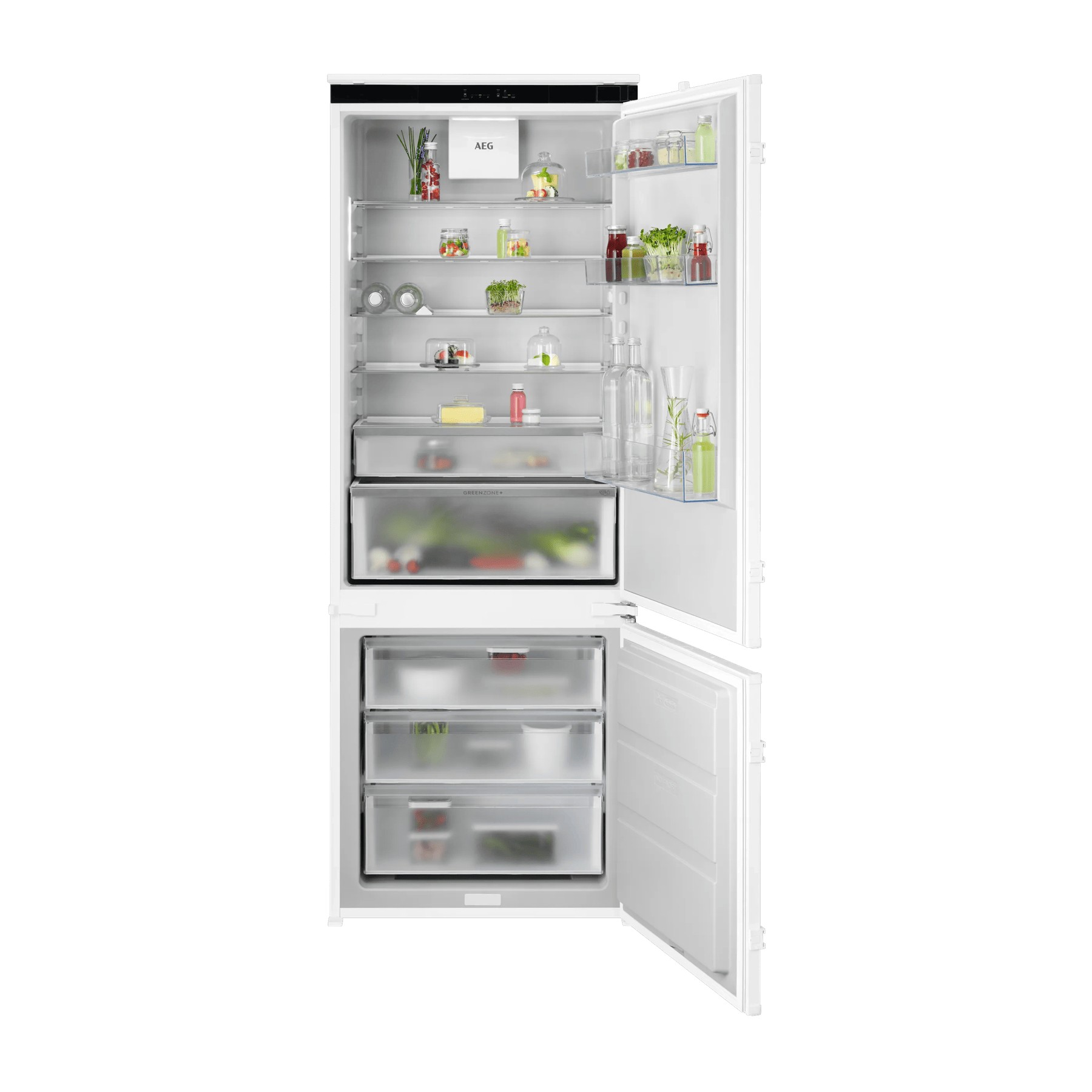 Réfrigérateur combiné AEG NSC8T751DS