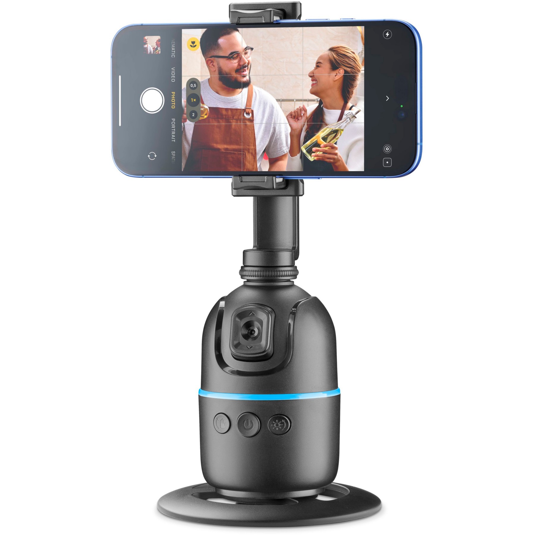 Support smartphone CELLULARLINE de téléphone motorisé 360deg face id