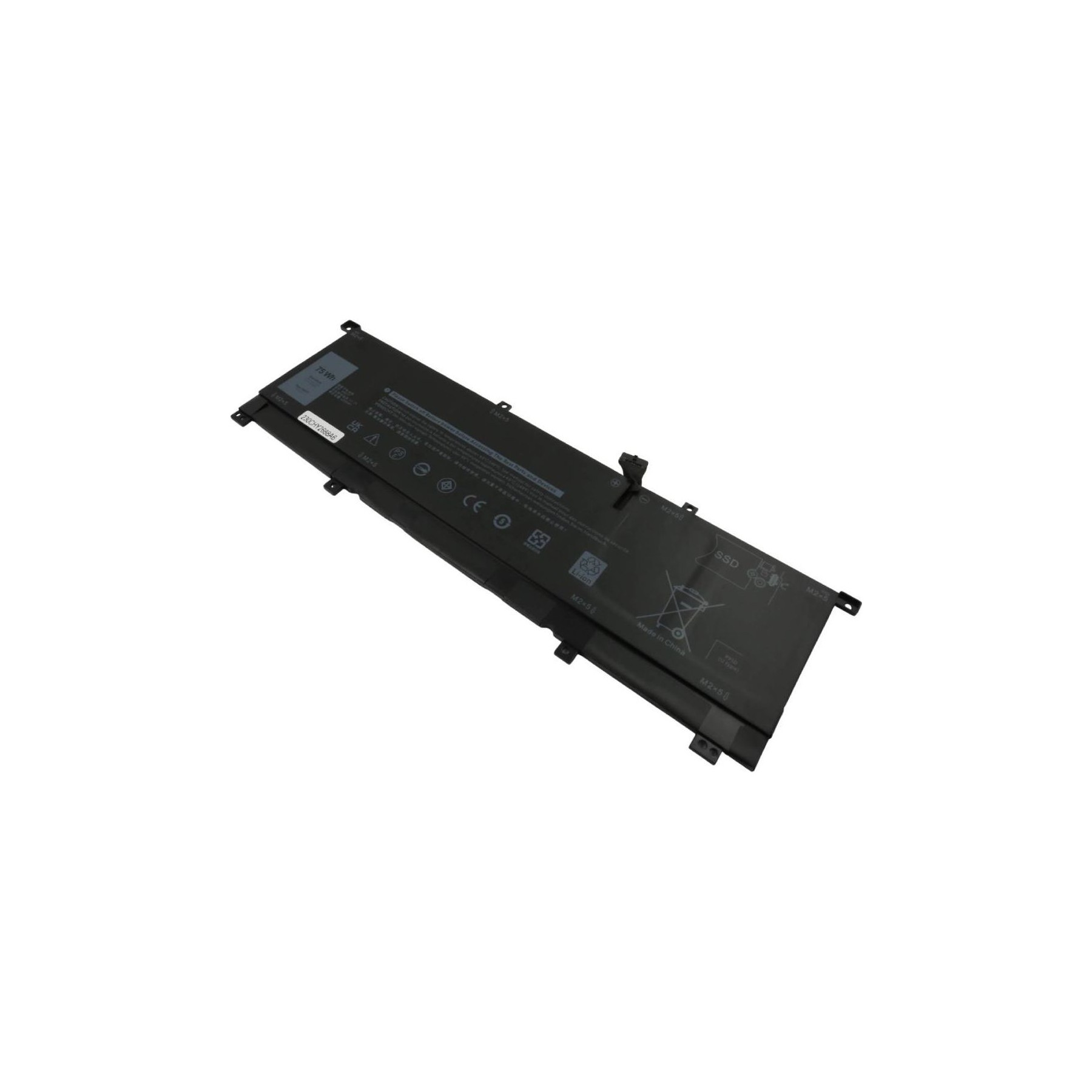 Pièce détachée AVIZAR pour PC Dell XPS 15 9575 11,4V 6254mAh