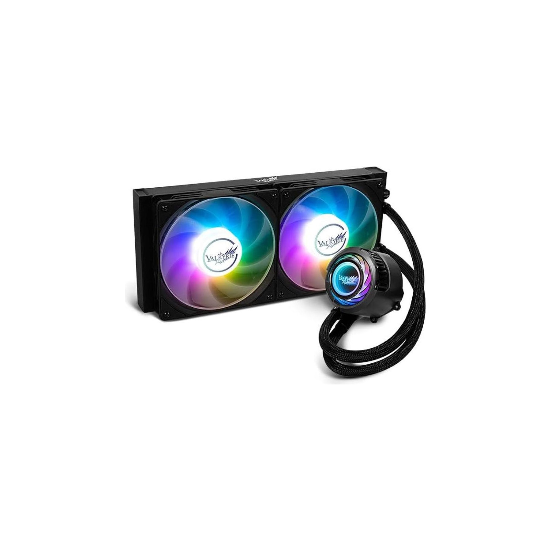 Kit de refroidissement VALK Jarn - 240 mm Argent et Noir