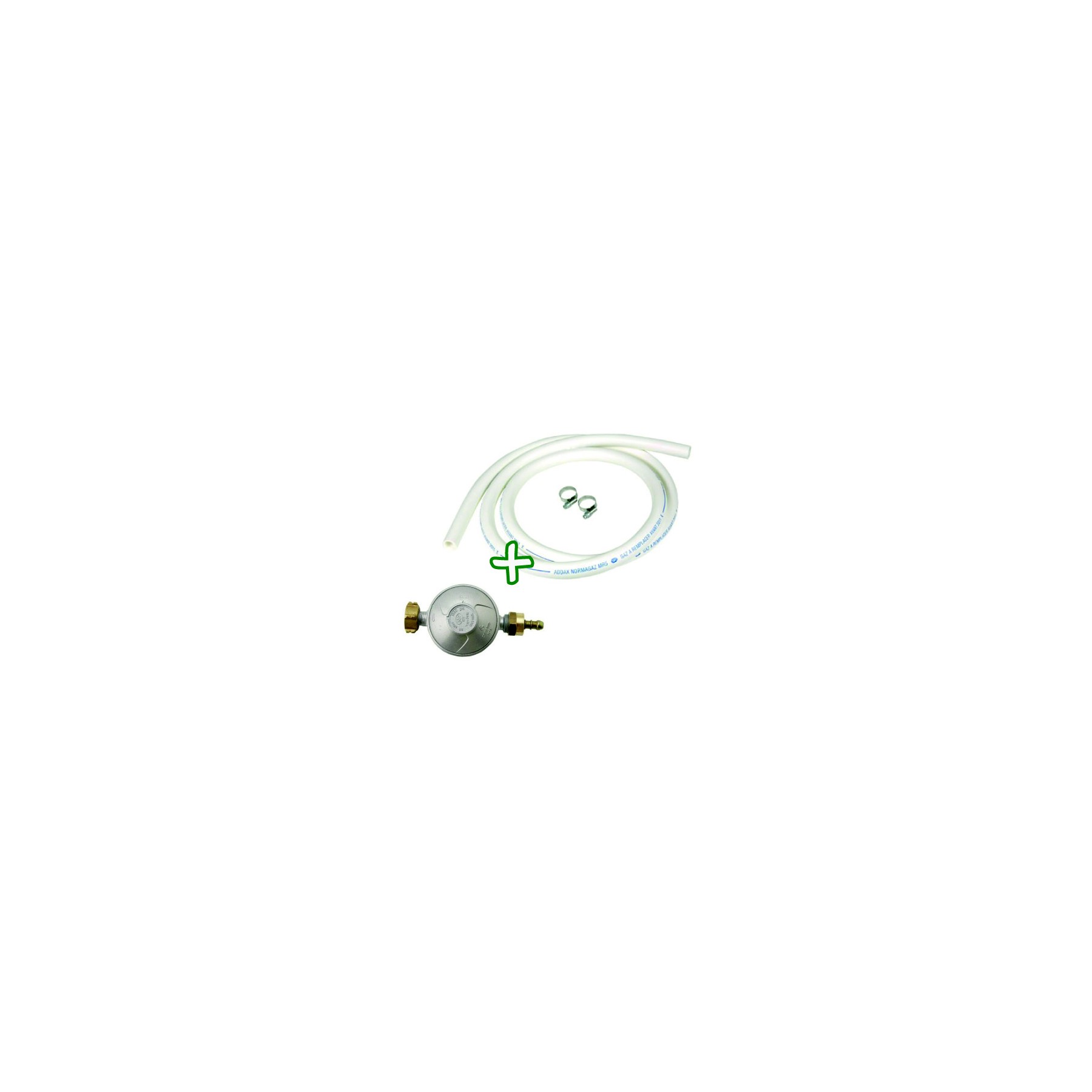 Tuyaux gaz HOME EQUIPEMENT DETENTEUR + TUYAU GAZ BUTANE 10 ANS 1.5M