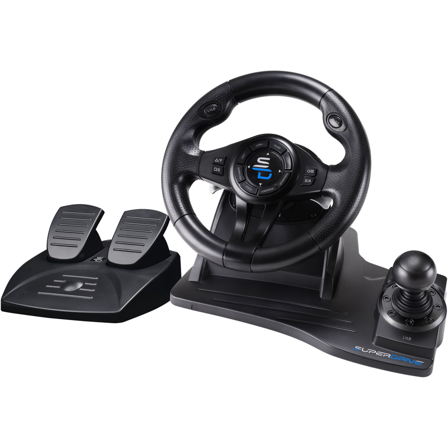 Volant + Levier de vitesses + Pédalier SUBSONIC GS 550 RACING WHEEL