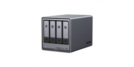 Serveur NAS UGREEN 4 baies DX4800 Plus Gris anodisé