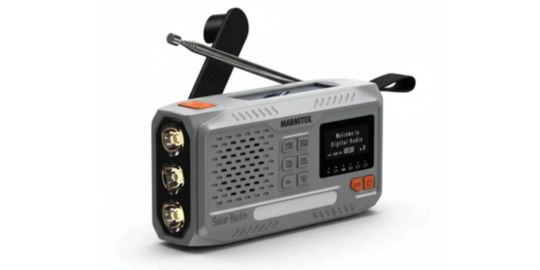 Radio DAB MARMITEK de survie RESQ 100 avec batterie grise