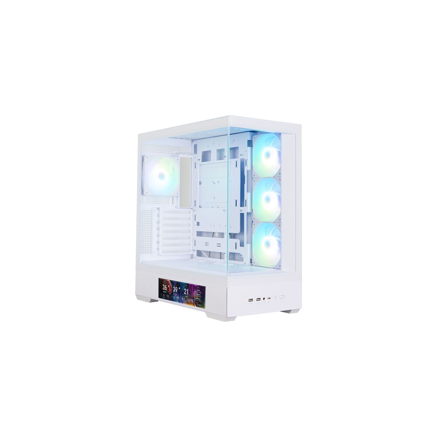 Boitier PC ZALMAN Zalman P40 DS White