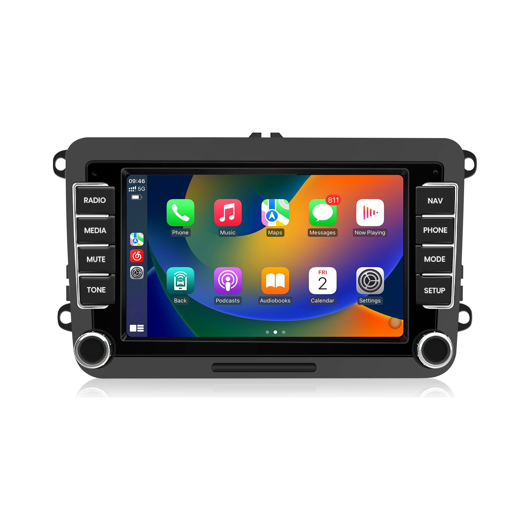 Autoradio connecté JUNSUN 64Gpour VW GOLF 5 6 Plus Touran Caddy T5