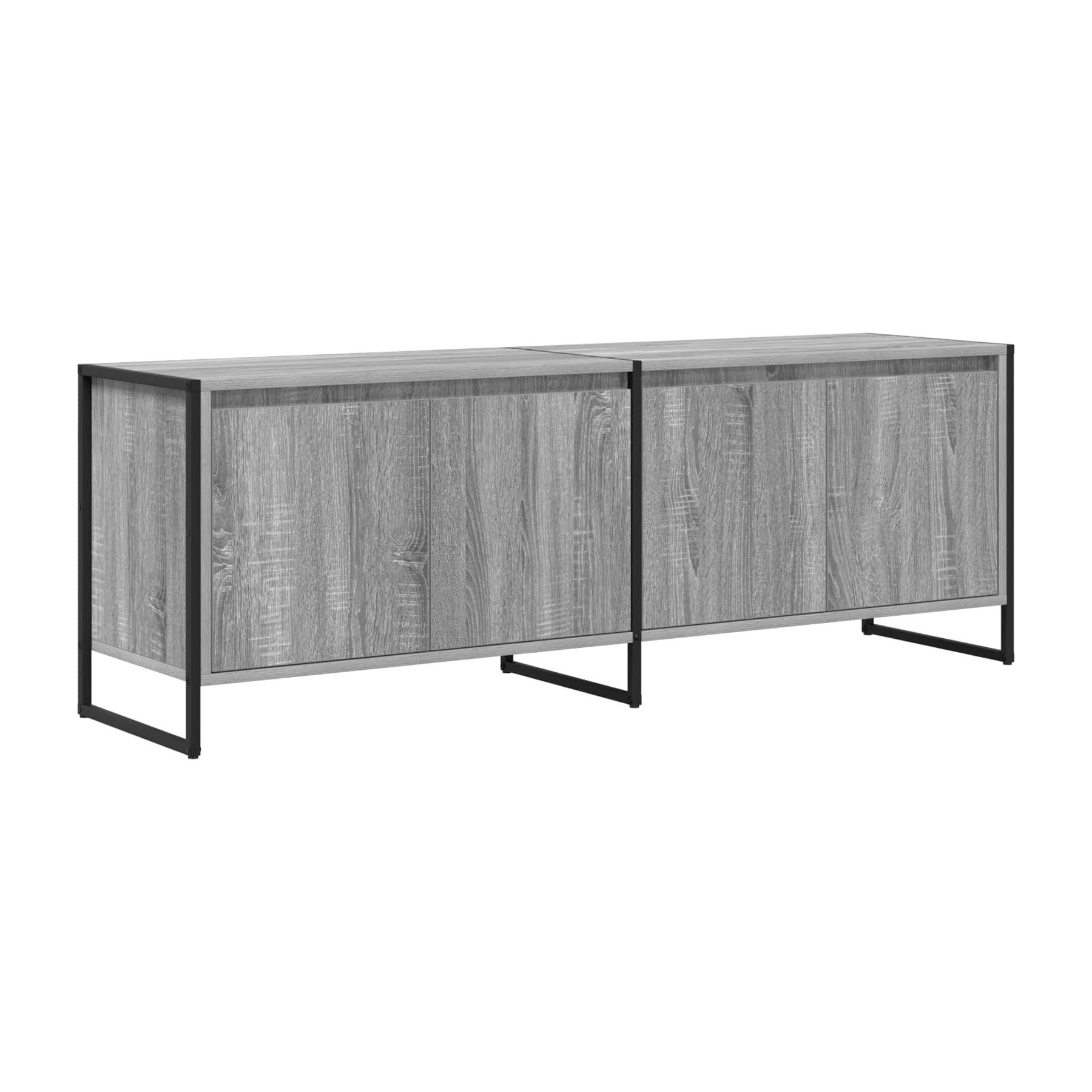 Meuble TV HELLOSHOP26 Meuble TV design industriel rectangulair