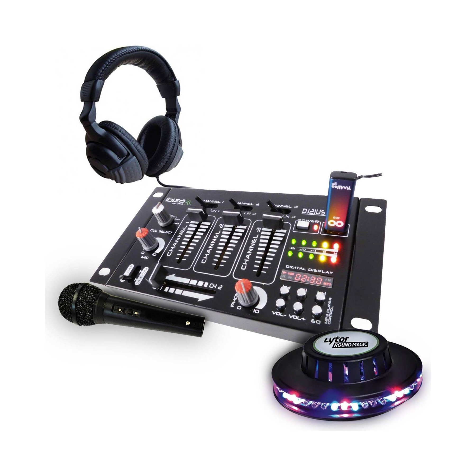 Table de mixage IBIZA Ibiza sound Pack
