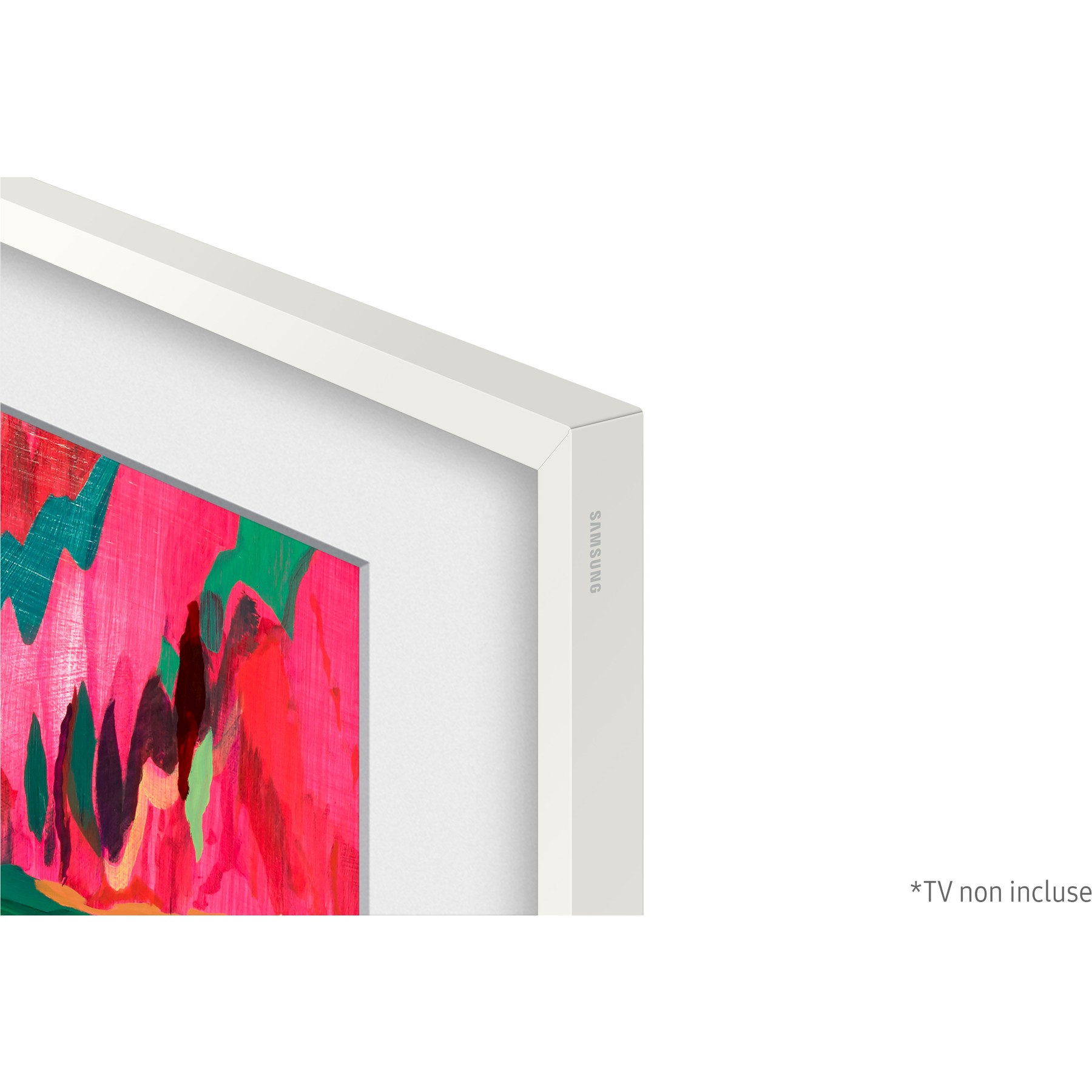 Cadre The Frame SAMSUNG couleur Blanc - Compatible TV The Frame 85''