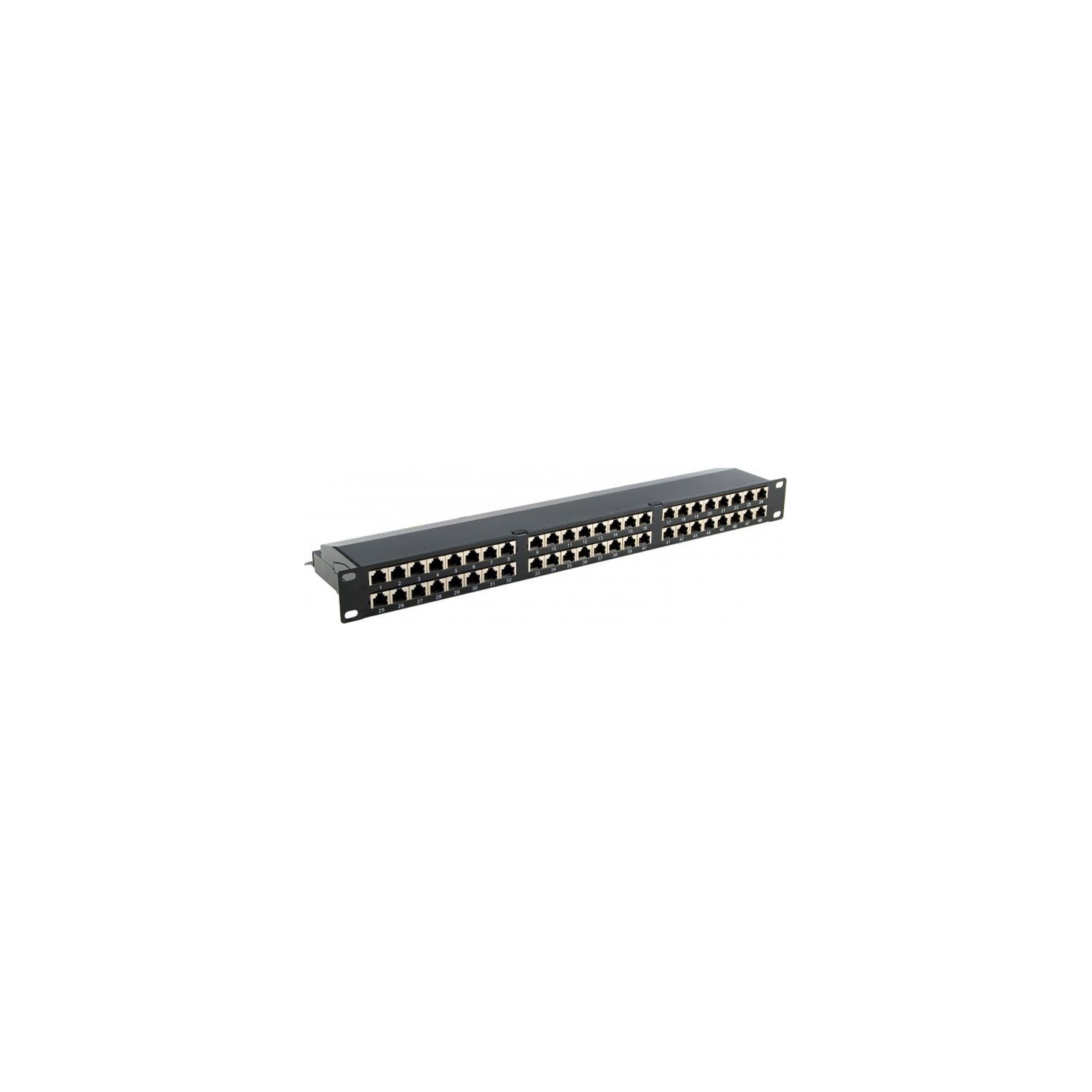 Accessoire rack CONECTICPLUS Panneau de brassage RJ45 48 Ports 1U