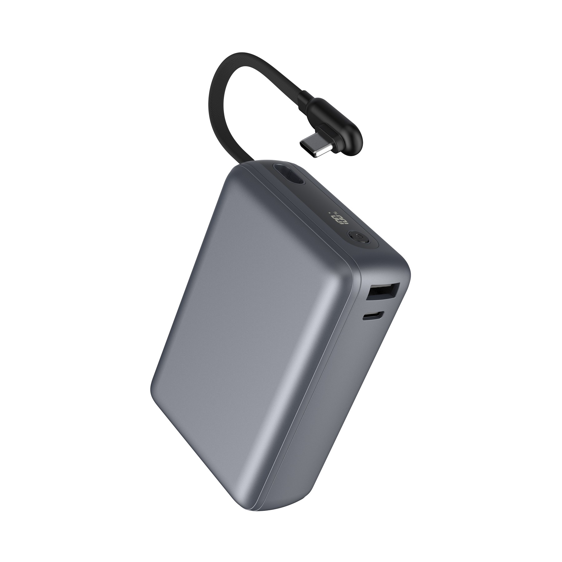 Batterie externe FORCE POWER 20000mAh USB-A/USB-C + cable USB-C 40W