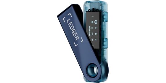 Crypto wallet LEDGER Nano S Plus Neptune Blue