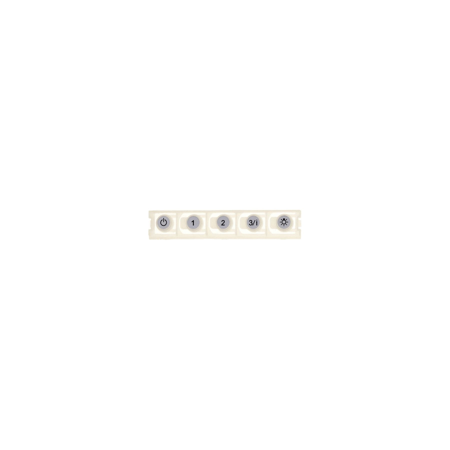 Bandeau ROBLIN touches clavier de commande