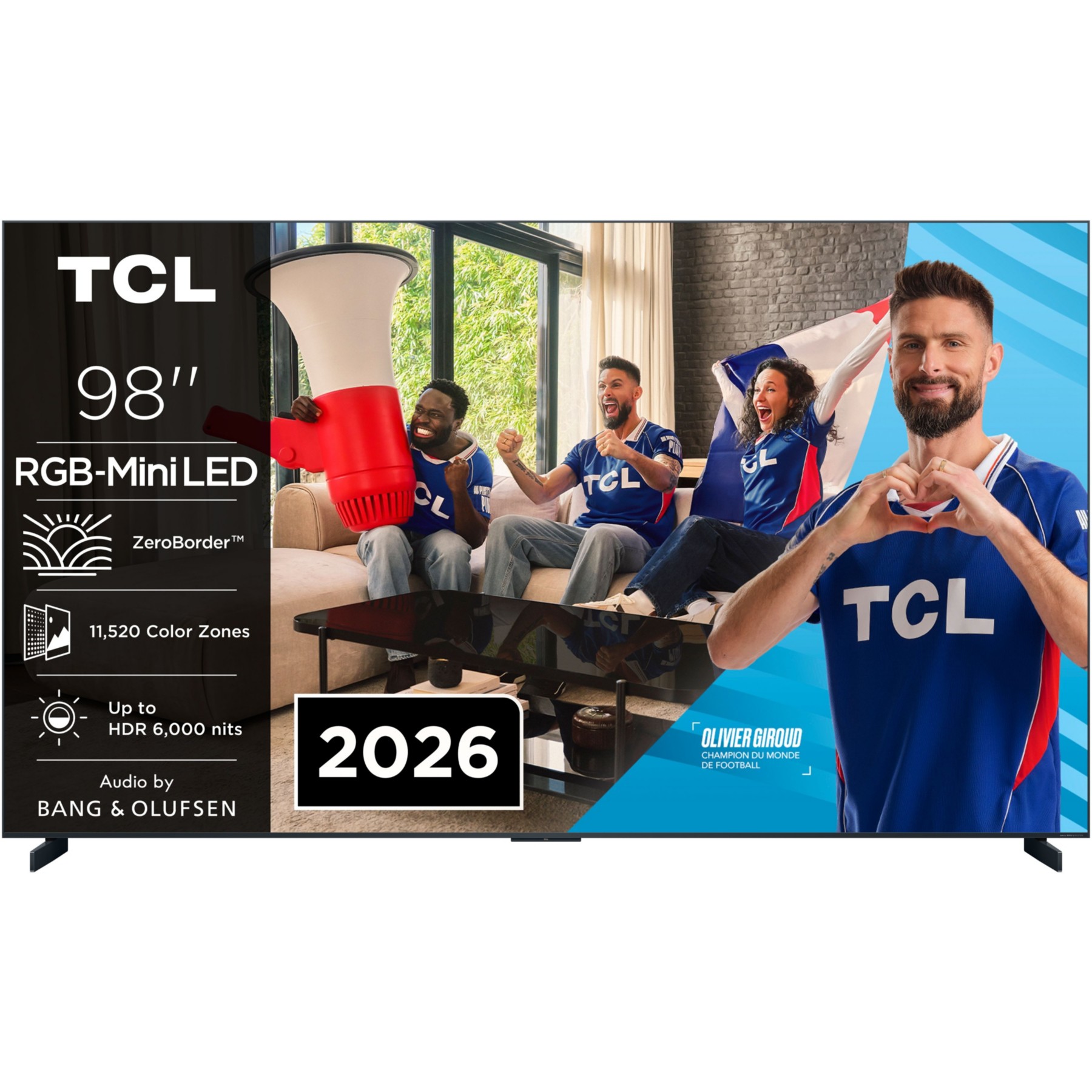 TV RGB TCL 98RM9L (2026) 98" (249 cm)